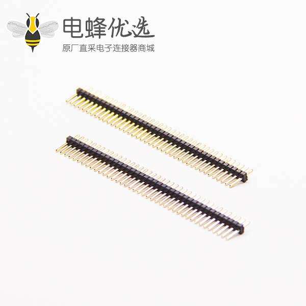 1.27mm单排排针1&times;40 PIN公头直插式