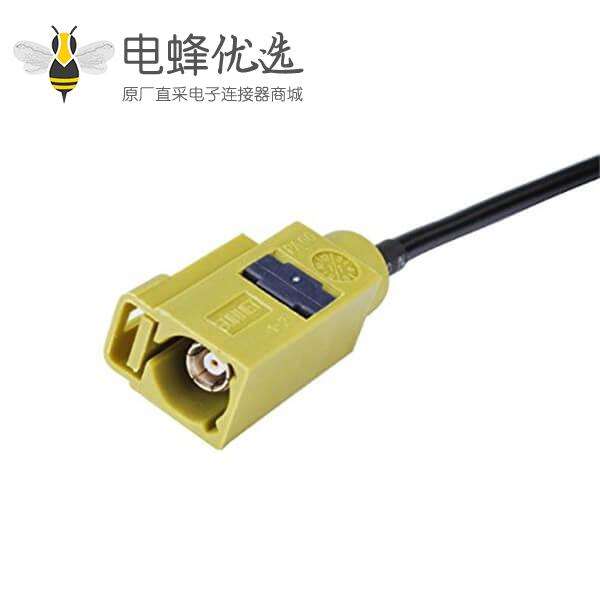 Fakra LVDS汽车无线电线束Fakra K型母转公