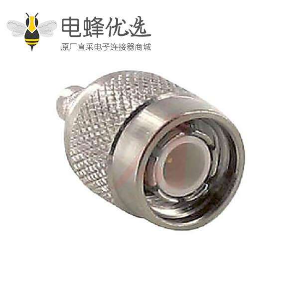 TNC连接器直式公50&Omega;电缆安装压接端子RG58