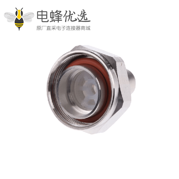 7/16连接器50&Omega;电缆安装插头压接端子用于RG213 / U电缆