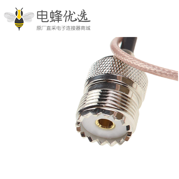 RF转 SMA射频测试线RG316接UHF母头