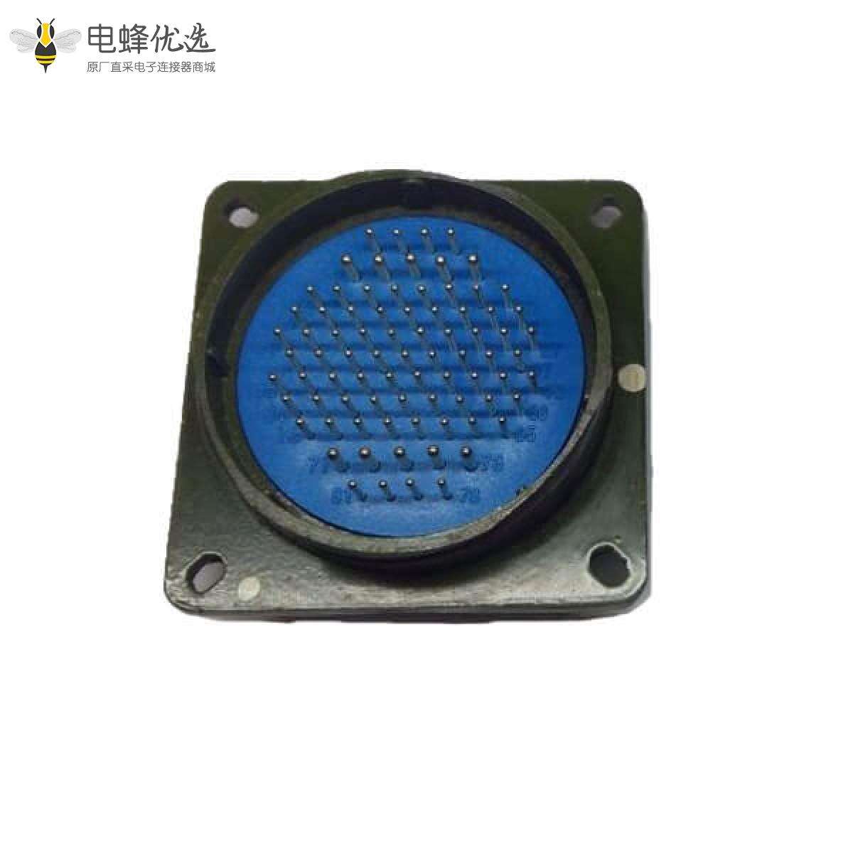 YP50航空插座四方形电缆连接器