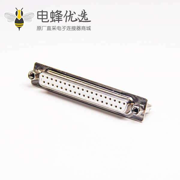 D SUB母头连接器37pin插PCB板高质量原厂直发
