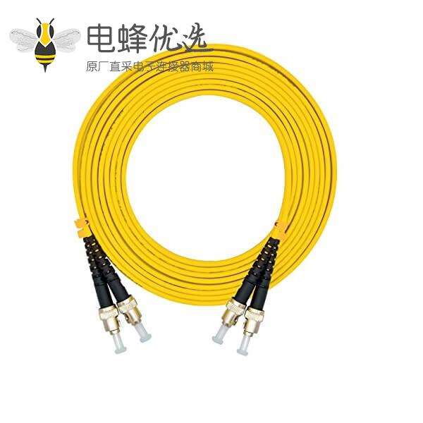 单模式光纤线长3米ST转ST 9/125&mu;m OS2双工