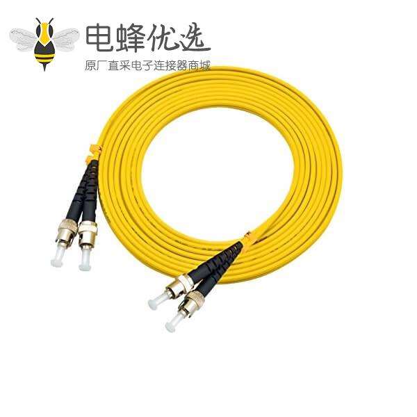 单模式光纤线长3米ST转ST 9/125&mu;m OS2双工