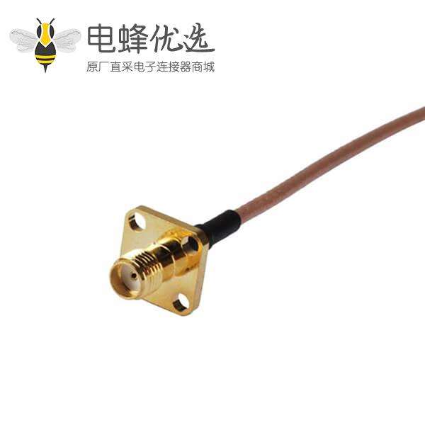 RF SMA公头线RG316延长线接SMA公转母线长10CM