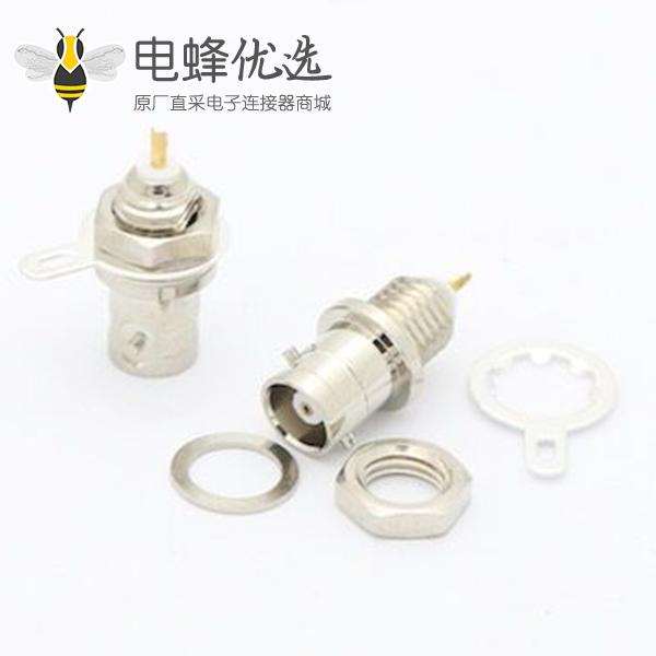 穿墙焊线式MINI BNC母头