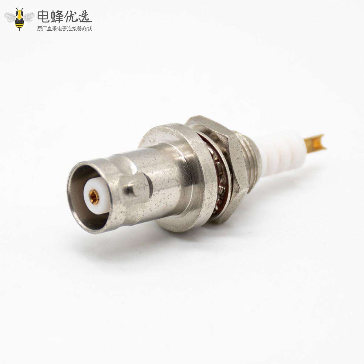 MHV-KYD连接器母头后锁板焊线连接器直式