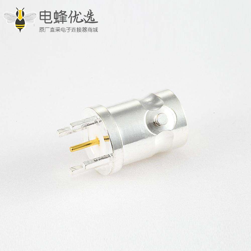 BNC连接器PCB安装母式直插50&Omega;