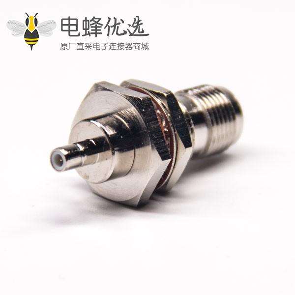 tnc转smb公转母射频同轴连接器穿墙防水转接头