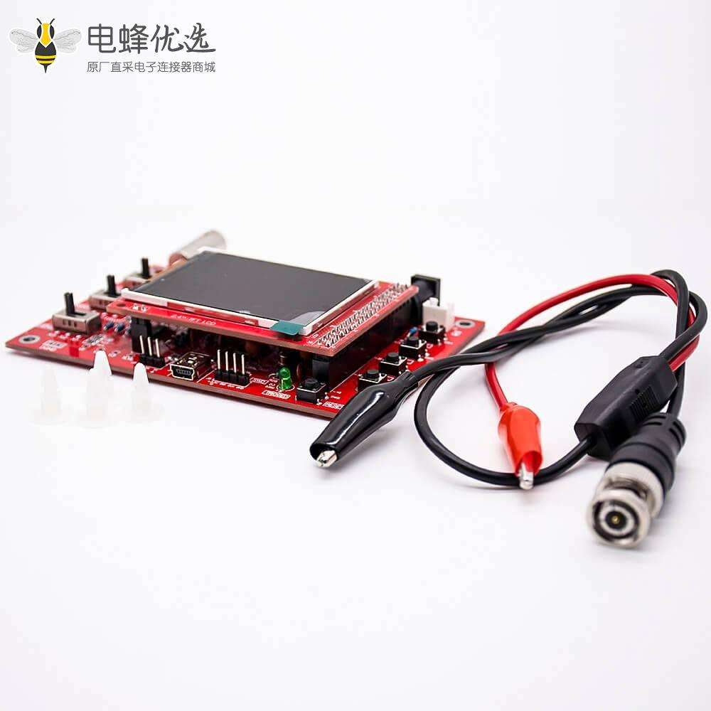 数字示波器DIY套件DSO138 带2.4英寸TFT屏幕PCB安装开源STM32示波器