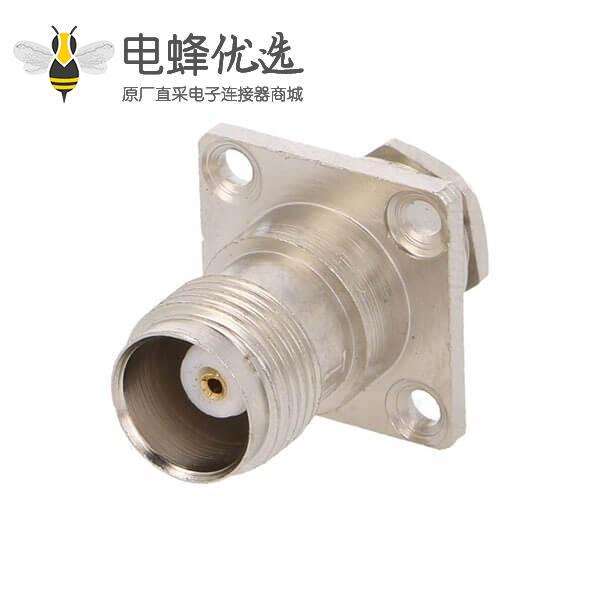 TNC座子母头50&Omega;RG58锁接用于面板安装