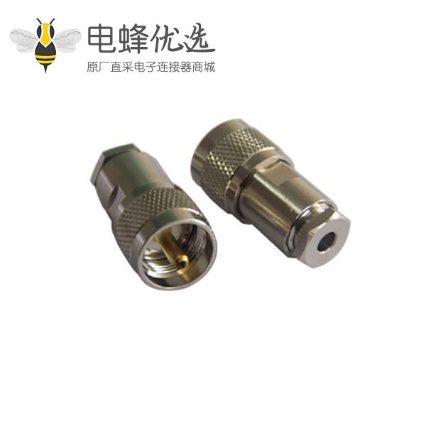 射频同轴电缆连接器uhf公头接线LMR300 LMR600