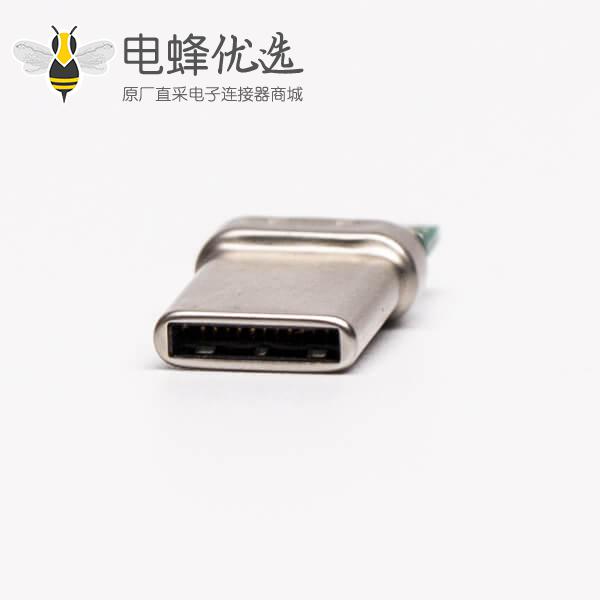 type c pcb板公头直式usb3.0连接器