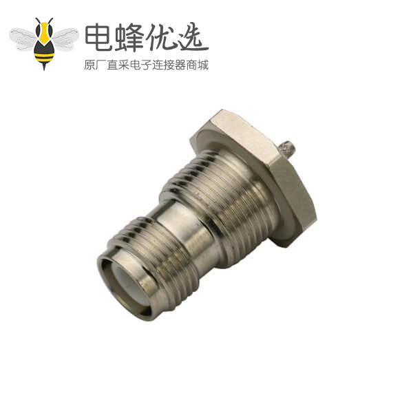 反极tnc连接器穿墙式母头同轴线缆rg178