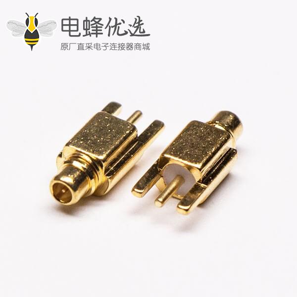 MMCX插座接PCB板镀金沉板直式公头