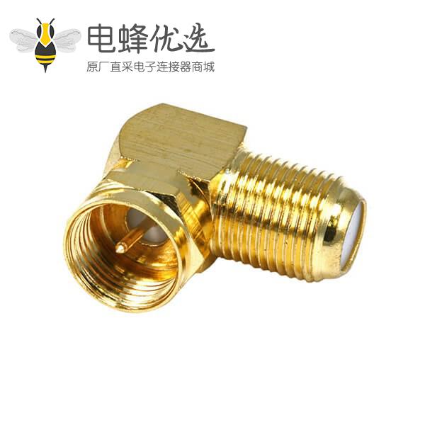 f型射频同轴连接器转接头公头转F型母头