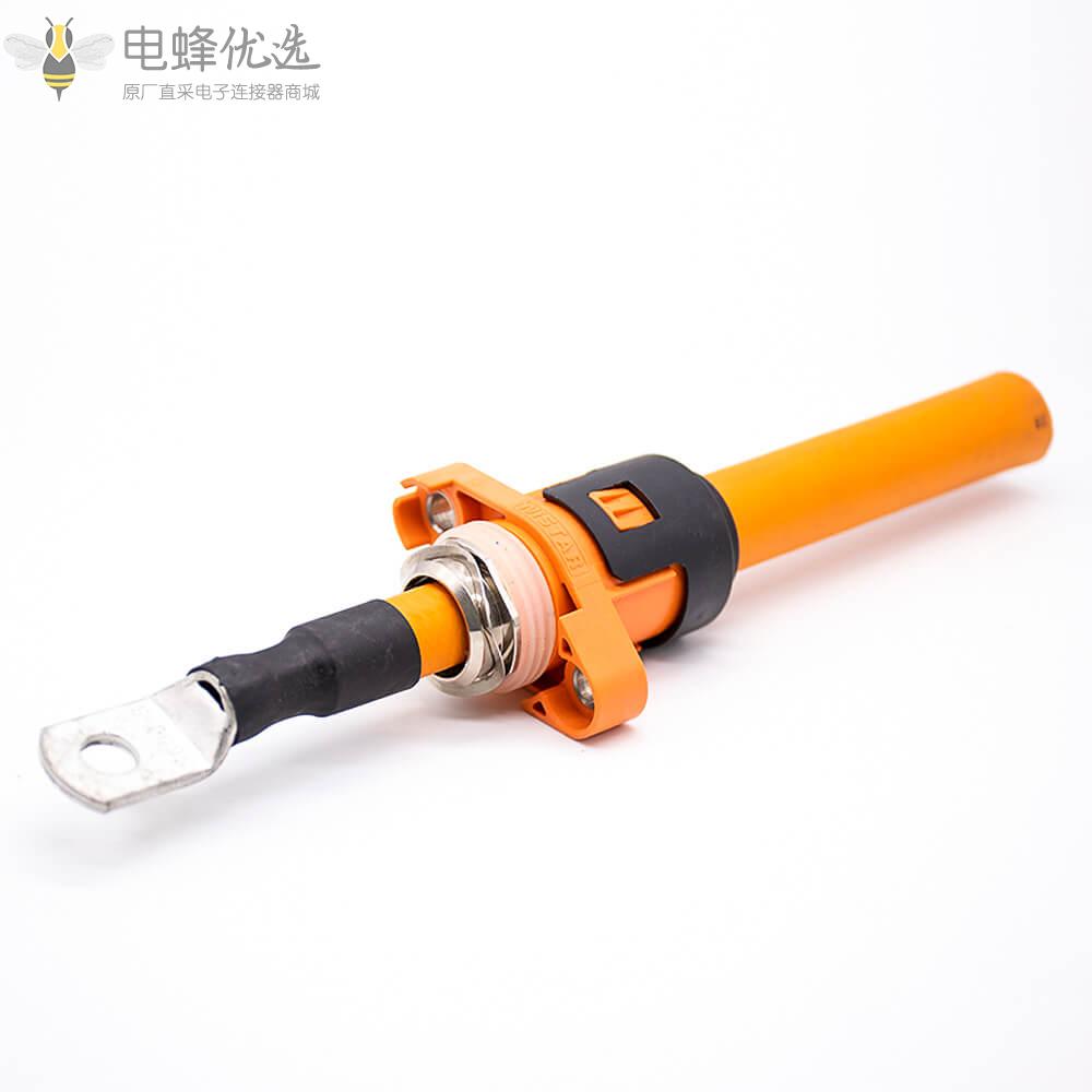 高压RPT连接器1芯面板安装200A用于EV电缆50mm&sup2;厂家定制