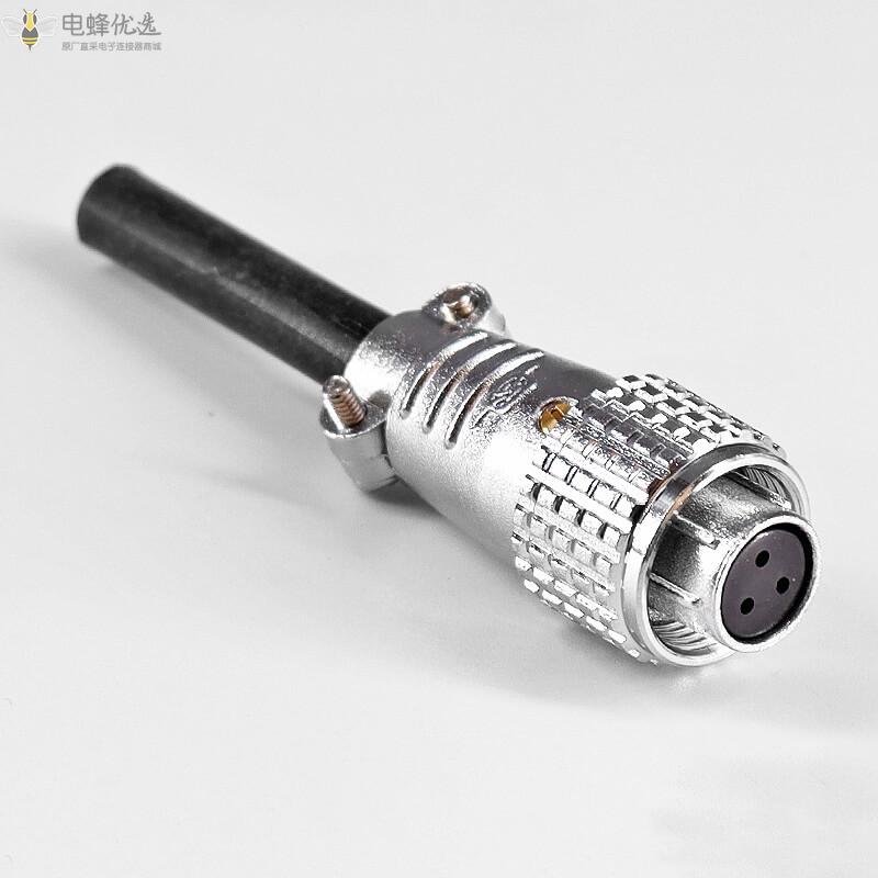 航空插头连接器母头TP123芯焊线式金属圆形连接器厂家批发