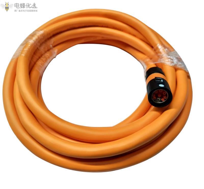 施耐德伺服电机电源线2m/3m/5m线长（长度可定制）