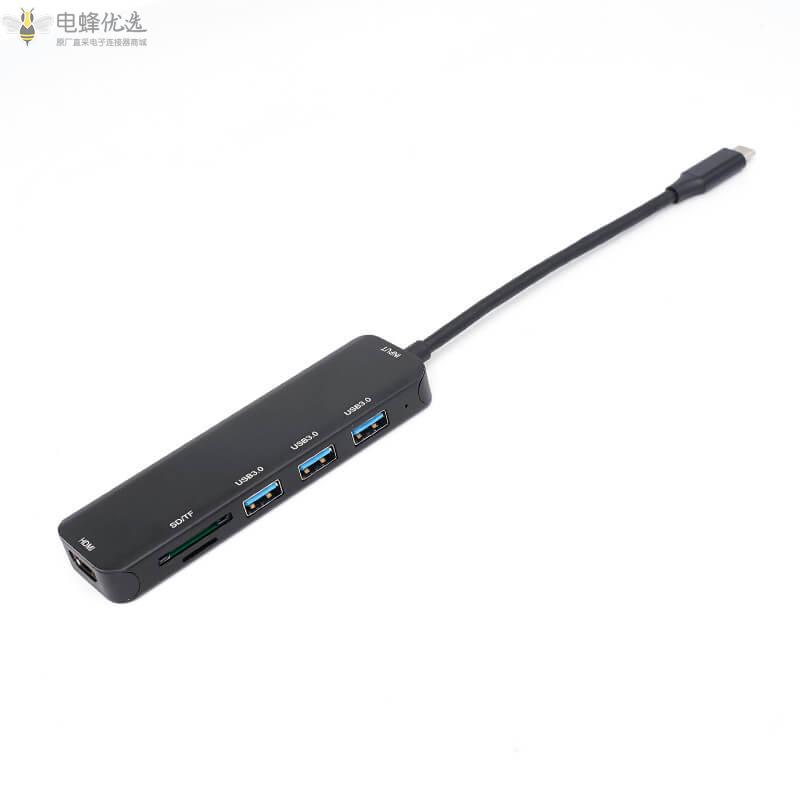 多功能6合1_usb_c集线器支持usb_hdmi_pd充电器端口产品特点