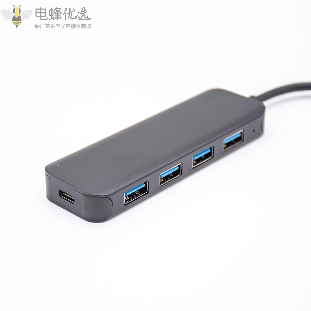 3.1_USB超薄数据集线器多功能3口C型集线器Type_c_PD集线器