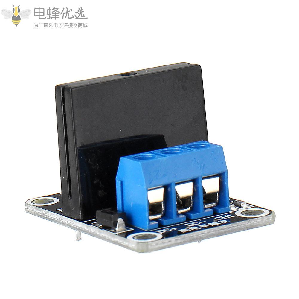 5件1通道5V固态继电器高电平触发DC_AC_PCB_SSR输入5VDC输出240V_AC_2A用于Arduino适用于官方Arduino板的产品
