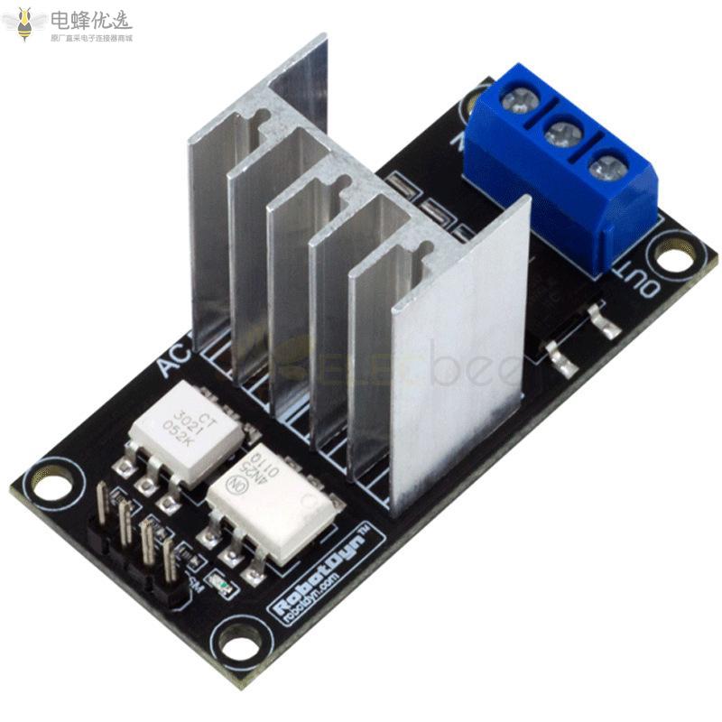 用于PWM控制器的交流调光器模块1通道3.3V/5V逻辑交流50hz/60hz/220V/110V用于Arduino