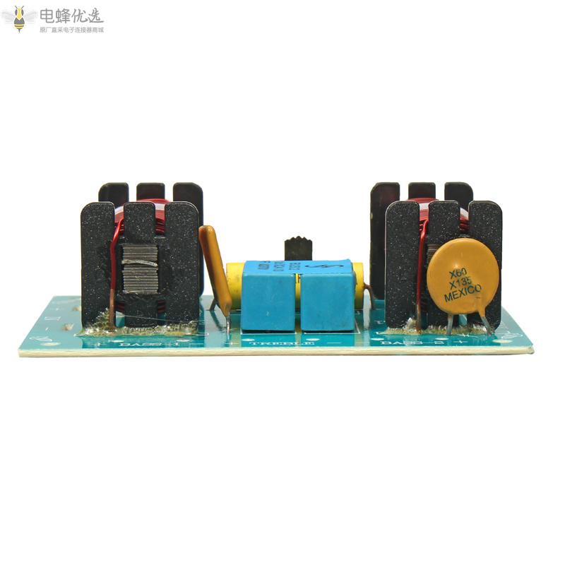 WEAH_307_3路音频扬声器分频器100W滤波器高音中音低音分频器模块