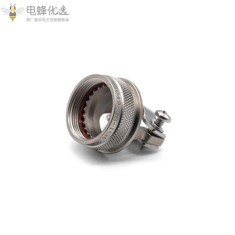 D38999连接器直电缆夹15号壳体镀镍尾附