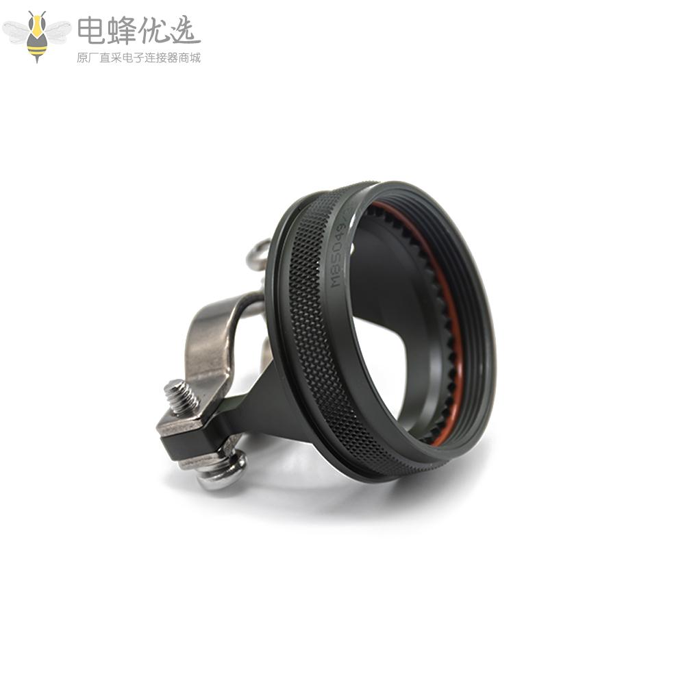 D38999连接器25号壳体直电缆夹橄榄绿镀镉尾附
