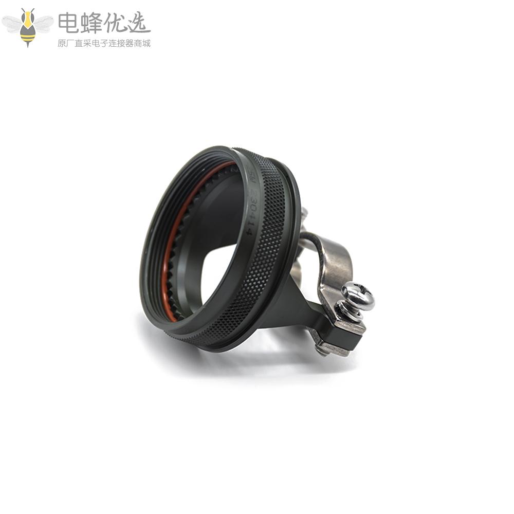 D38999连接器25号壳体直电缆夹橄榄绿镀镉尾附