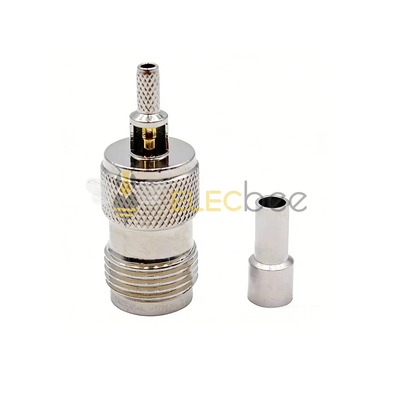P-TNC-K-1.5 射频同轴连接器 反极性 TNC 母头内螺内孔 接 RG316/50-1.5 线缆
